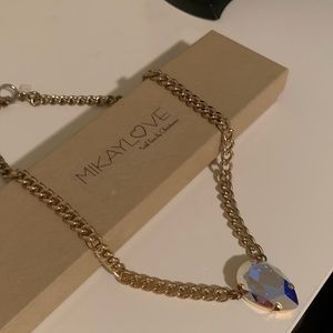 Gold plated women necklace